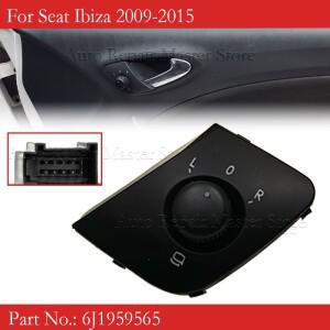 자동차 VW Seat Ibiza 2009-2015 6J1 959 565 용 새 외부 사이드 미러 조정 스위치 손잡이