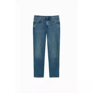 타미힐피거 TOMMY HILFIGER 덴톤 스트레이트 인디고 데님 팬츠(T12F6NPC010MT11BC)EB 617362