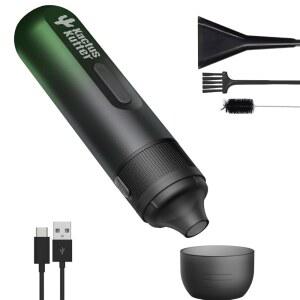 KactusKutter K1 2024 전기 주방 그라인더 자동 스파이스 밀 충전식 배터리로 최대 1그램까지 연마할 수 있습니다