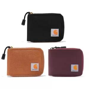 칼하트 캐주얼 캔버스 지갑 나일론 덕 지퍼 월렛 카드지갑 반지갑