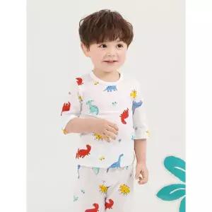 [하프클럽/] PL SS53-20 아동내복 7부 오가닉 순면 유아 아동 주니어 실내복 잠