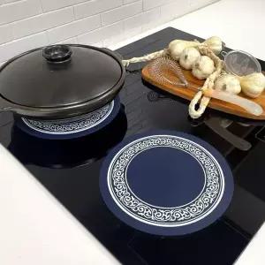 보호매트 2P 네이비 인덕션 실리콘