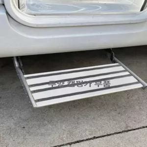 캠핑카 접이식 발판 카라반 트레일러 사다리 계단 휴대용 받침대 스탭 전동 폴딩 단층