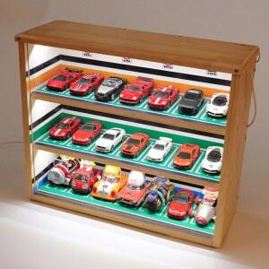 장식장 진열장 미니카 피규어 정리대 조명 자동차 LED