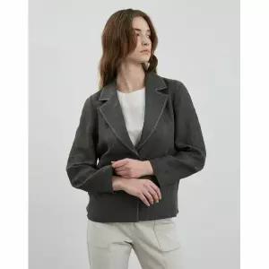 [하프클럽/올리비아로렌]투버튼 린넨자켓___VOCFU4M4111