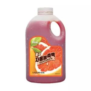 냉장포장 FB 자몽 농축액 1.5L 과일농축액 흥국