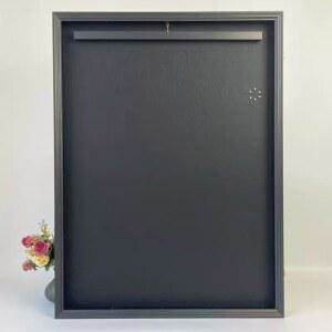 여닫이 유니폼 액자 축구/농구 게임 운동선수 클럽 야구 농구 커피색 테두리 표구 전시용