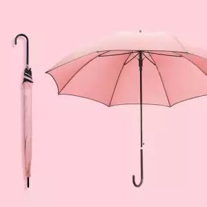 b2515 유니크 반자동 튼튼한 고밀도 방수코팅 장우산 튼튼한우산 양산우산 우산양산