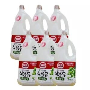 사조 해표 식용유 1.8L x 6병