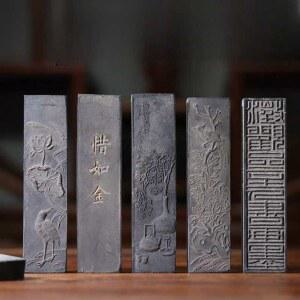 송연묵 송연먹 서예 휘주 유연먹 스타일 서예재료 선물용 머니에서 전통방식 서예용품