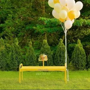 아웃도어 헬스장 철제자리 코리아파크 밀크티 벤치 대기의자 의자 쇼핑몰 웨이팅 대기실