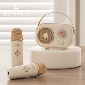 스피커 마이크 일체형 가정용 노래방 기계