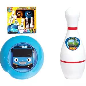 유아체육 타요스티커 미니 장난감 볼링세트 여아완구 신체활동 아빠와함께 집콕놀이