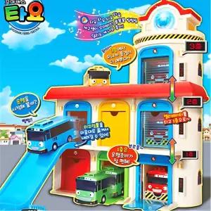 집콕놀이 타요버스 자동 엘레베이터 미끄럼틀 차고지 16개월 ㄱㄱ 4세남아 어린이집선물