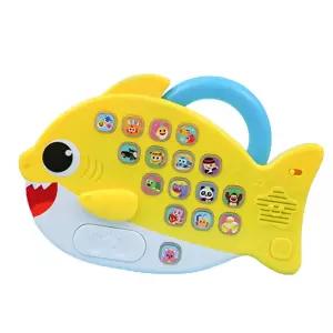 한글공부 16종 동요 가사책 휴대용 아기상어 사운드패드 말하기연습 돌선물 유아장난감 멜로디완구