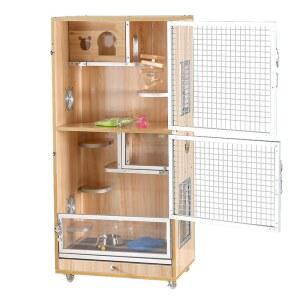 다람쥐 케이지 친칠라 소동물 하우스 햄스터 6 놀이터