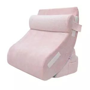 삼각 쿠션 등받이 독서용 침대베개 헤드보드 패드 웨지필로우 역류방지