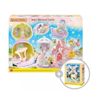 [실바니안패밀리] 5701-행복한 인어공주 캐슬 + 5526-베이비랜드 풍차 공원