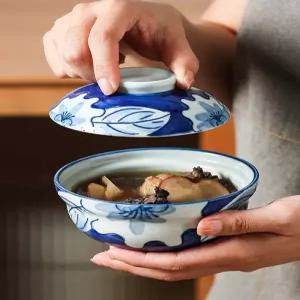 그릇 일본식 일식풍 규동 텐동 업소용 라멘 찻잔