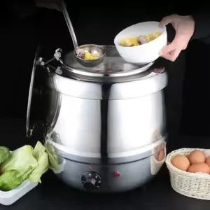 뷔페 중탕기 수프 밥솥 소스 짜장 국 죽 상품 보온기 레스토랑 국통 사각 스텐