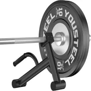 타미솜 데드트 잭 바벨 스탠드 업로드 600파운드 바 미끄럼 방지 고무 손잡이 운동 웨이트 트레이닝용 하역