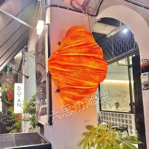 대형빵모형간판 매장간판 창업 조형물 입체 소금빵 소품 빵집 베이커리 장식 디저트카페