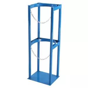 가스통 거치대 질소 안전용품 보관함 고정 스탠드형