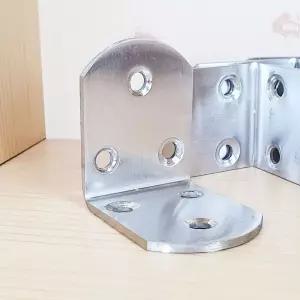 가구부속품 경첩 꺽쇠 50 50 38 L자 브라켓 기역자 앵글 연결 보강 철물 목재 조인트