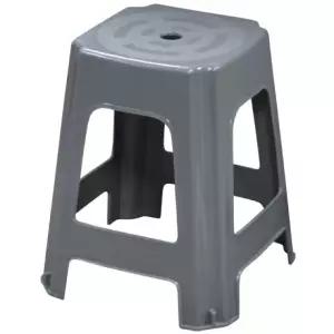 국산 에덴 사각 의자 회색 간이 보조 플라스틱 야외 행사 파라솔 편의점 학교 포장마차 포차