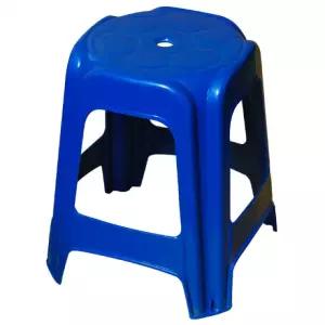 국산 사각 의자 파랑 간이 보조 플라스틱 야외 행사 파라솔 편의점 학교 포장마차 포차