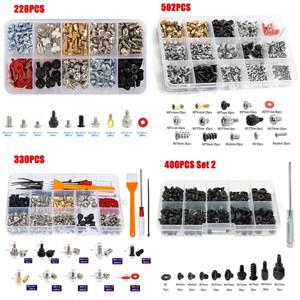 PC 컴퓨터 나사 키트 마더 보드 케이스 팬 오프 와셔 세트 공급 장치 스탠드 수리 조립 핸드 전원 볼트