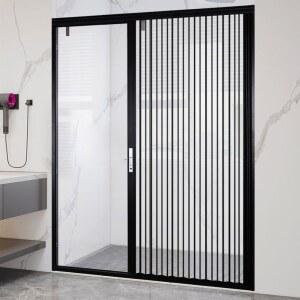 접이식 무타공자바라 보일러실문 욕실 슬라이딩 중문 가림막