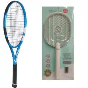 해충킬러 전자 모기채 벌레 파리 제거 전기 퇴치기 벌레채 캠핑 잡기채