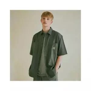 [후아유] 피그먼트 워싱 반팔 셔츠 (WHYAC2525U-T) 616004