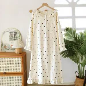 김양리빙 브리치 / 순면기모 도토리 원피스 잠옷 커플 파자마1169638