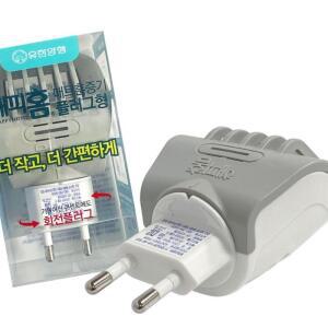 [2개구성] 해피홈 플러그형 0225 벌레 모기기피제 코드형 모기약 매트 훈증기 EW67400E