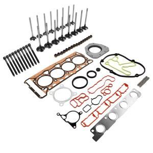 q5 tt 개스킷 geluoxi 폭스바겐 파사트 교체 a4 티구안 제타 엔진 2009-2015 06d109611h용 06d109601m 흡기 밸브 gti 배기 키트 2.0t