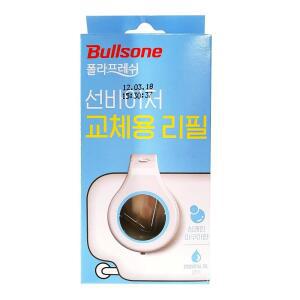 [2개구성] 불스원 선바이저 상쾌한아쿠아방향제 원선바이져 방향제리필 불스 교체용리필 차 DUW1C090D