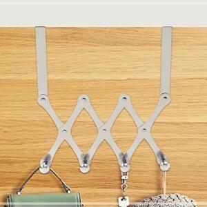 [2개구성] 주트리 방문행거 도어행거 문걸이행거 퀸하우스자바라4구도어후크실버방문옷걸이 LWCB7599