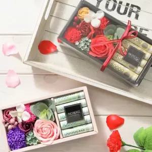 다온나들  핸드메이드 카네이션 쁘띠로즈 용돈박스 (S) 어버이날 부모님 생신 용돈 선물 가정의달