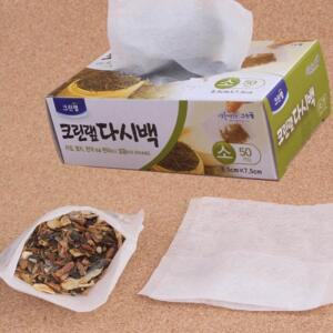 [2개구성] 크린랩 다시백 요리백 육수백 티백 중형 국물팩 다시팩 국물우리기 멸치백 국물백 EWC3F924