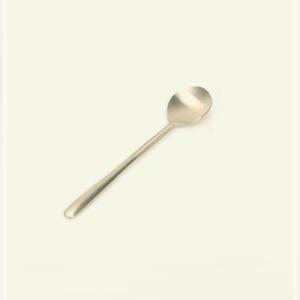 [2개구성] 유기수저 방짜유기 밥 주방용품 유기그릇 빙수스푼 놋그릇 숟가락 FLWBCEF56