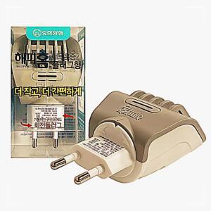 [2개구성] 해피홈 플러그형 0225 벌레 모기기피제 코드형 모기약 매트 GJW67400E