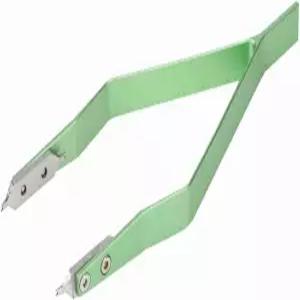 Cunyuer V 모양 시계 스프링 바 핀셋 금속 도구 스트랩 제거 피팅 수리