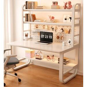 타공보드 컴퓨터 책상 테이블 사무실 공부방 서재 일체형 책꽂이