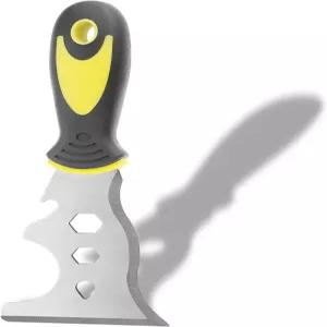 12-in-1 페인트 스크레이퍼 도구 다용도 튼튼한 목재용 코르크 제거 도구를 위한 퍼티 나이프 금속 스패클