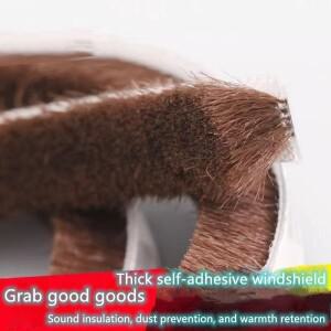 5/10/20 미터 가정호환  문  창문호환  자체 접착식 날씨 스트리핑 방음 방진  브러시 스트립