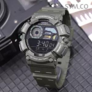 카시오 WS-1500H-3B 피싱모드 아웃도어 디지털 스포츠 남자 우레탄 시계 d