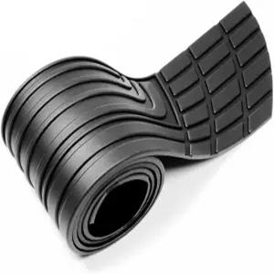 ZIMISI 자동차 후방 범퍼 가드 41.2 x 3.4 인치 프로텍터 접착제 긁힘 방지 커버 미끄럼 외장 액세서리