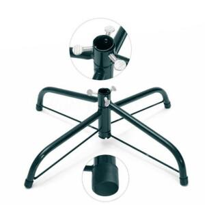 나무 크리스마스 스탠드 인공 기본 홀더 금속 회전 철 브래킷 라이브 캐스트 랙 우산 의무